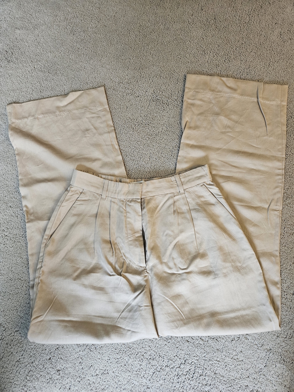 Abercrombie High Waisted Tailored Trousers